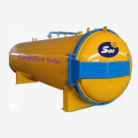 高圧釜（Autoclave）｜太陽光パネル設備製造事業